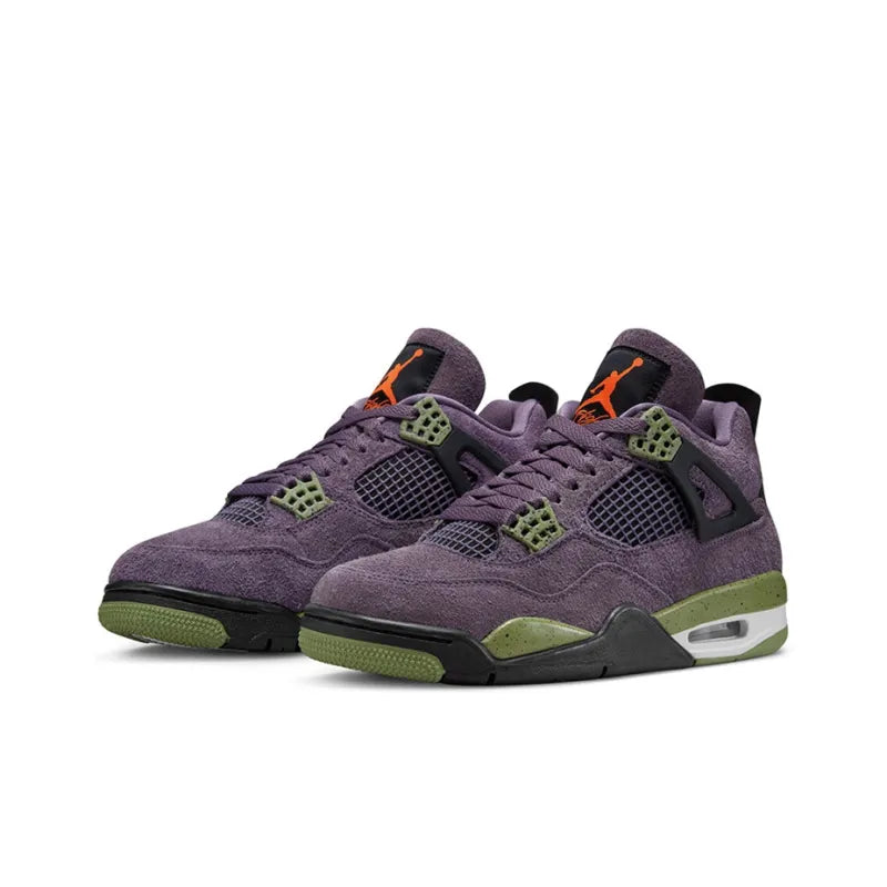 Air Jordan Retro 4-Style Sneakers – Canyon Purple Edition