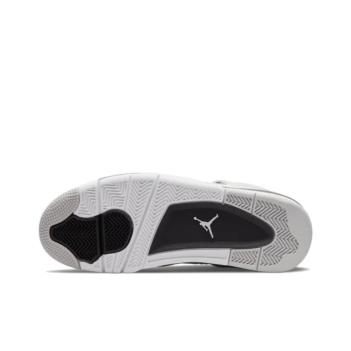 Air Jordan Retro 4-Style Sneakers – Military Black Edition