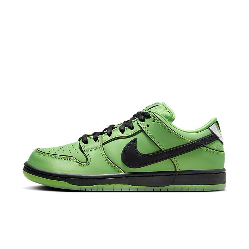 Nike SB Dunk Low – Bold Green Glow “Cartoon Edition