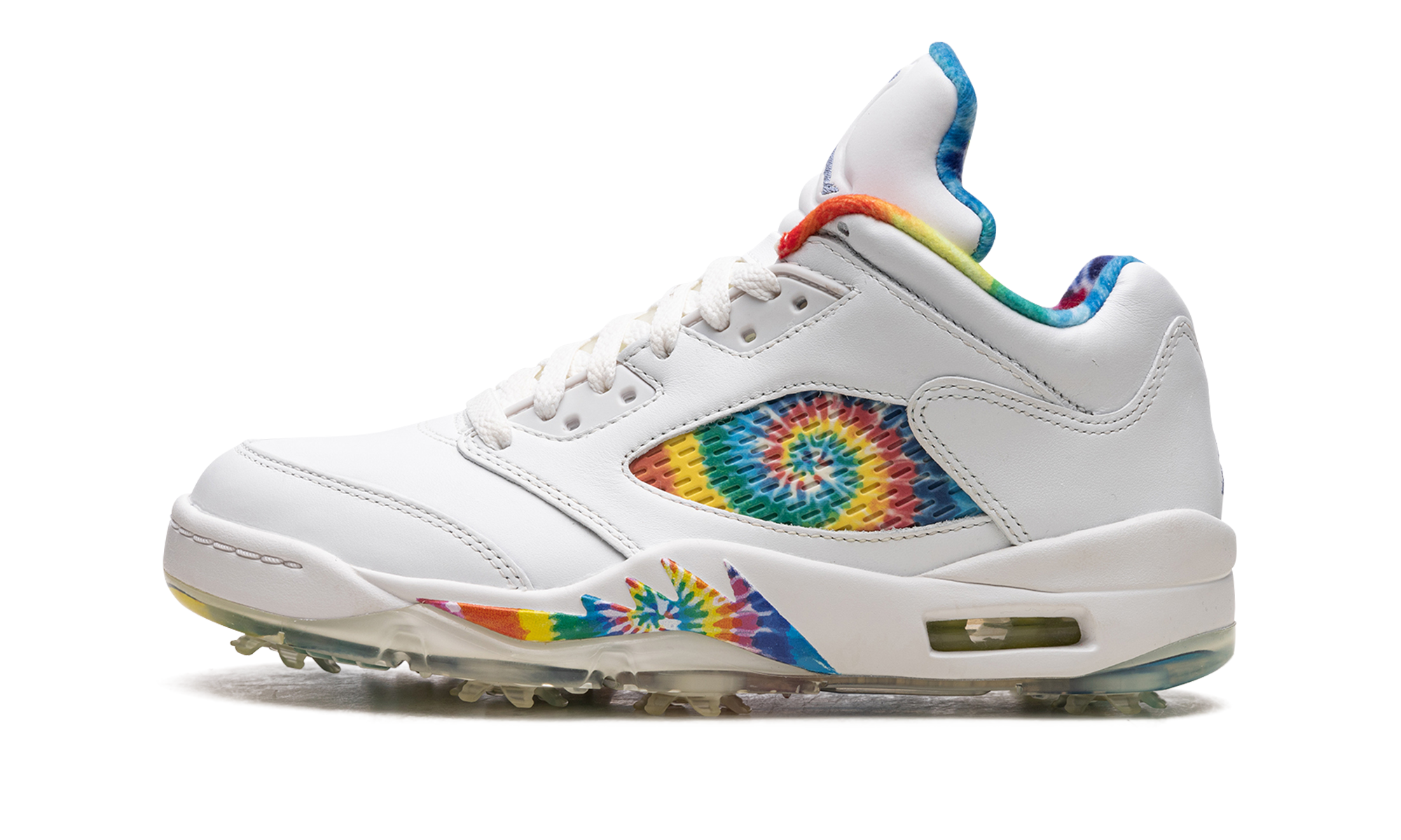 Air Jordan 5 Low Golf "Peace, Love, and Golf" CW4205 100