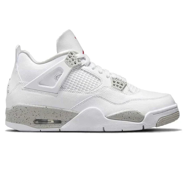 Jordan Retro 4-Style Sneakers – White Cement Edition