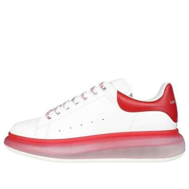 Alexander McQueen Oversized Larry Sneakers 'White Red' 757709WIE879716 #