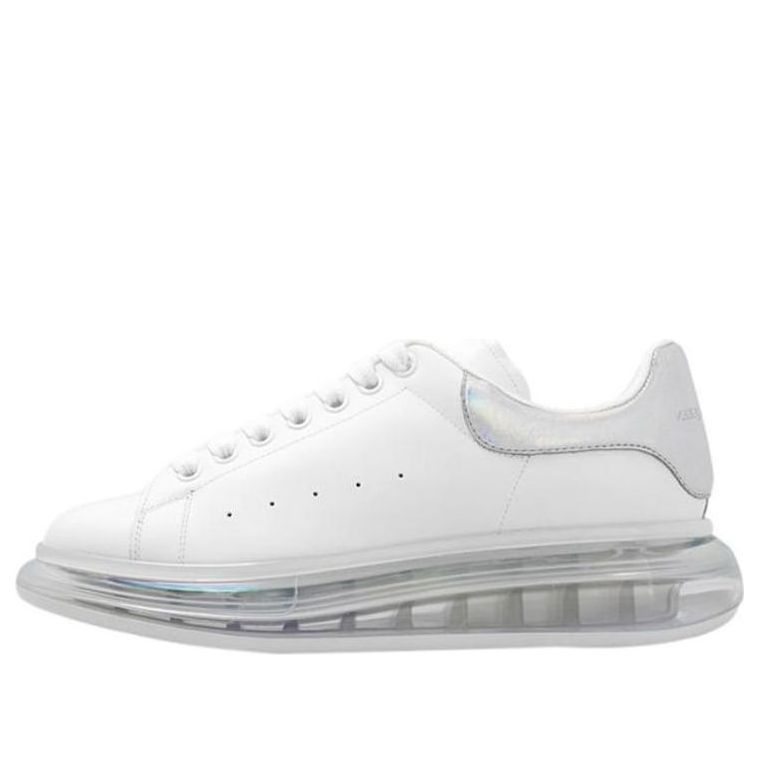 Alexander McQueen Clear Sole Oversized Sneaker 'White Pearl' 662657WID319637 #