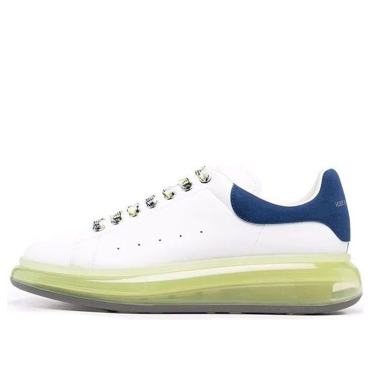 Alexander McQueen Oversized Sneaker 'Translucent Indigo Yellow' 604232WHXMA9433 #