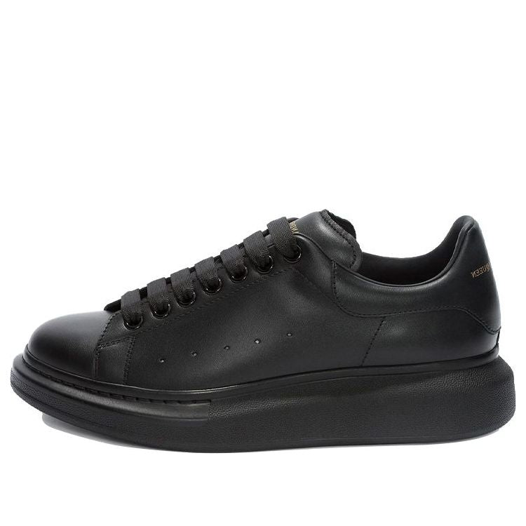 Alexander McQueen Oversized Sneaker 'Pure Black' 553761WHGP01000 #