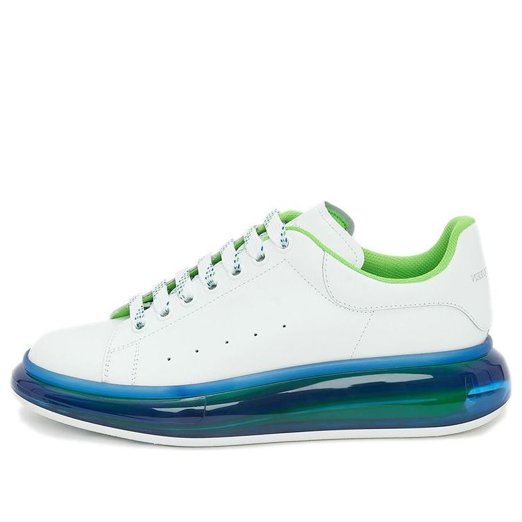 Alexander McQueen Oversized Sneaker 'Transparent Sole - White Blue' 662657WHYBY9467 #