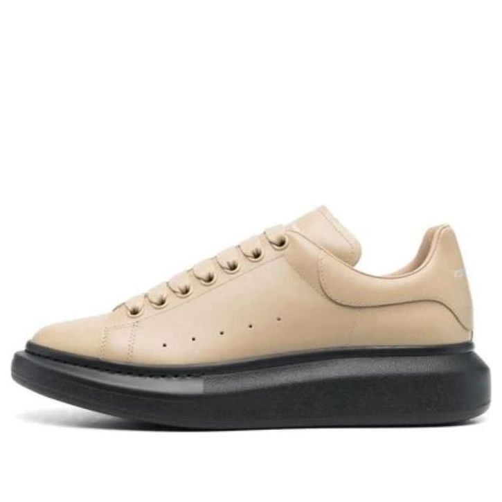 Alexander McQueen Larry Sneakers 'Beige Black' 727388WHTQ49787 #