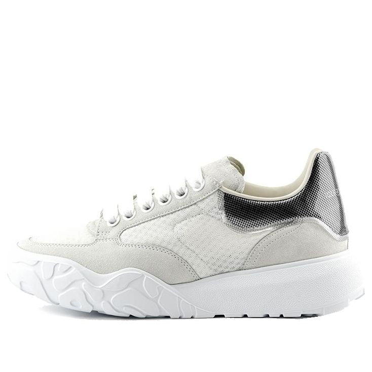 Alexander McQueen Court Trainer 'Beige White' 662662W4QH19340 #
