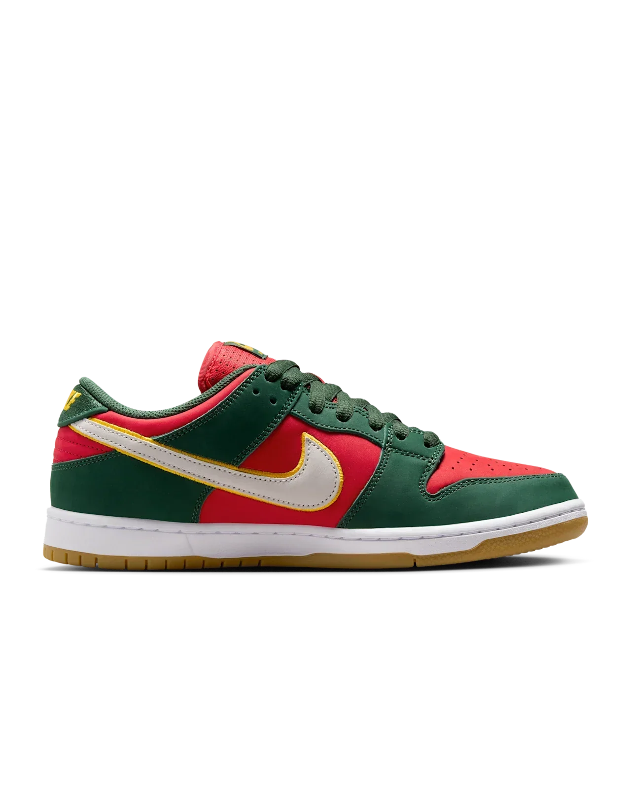 Nike Dunk Low – Court Flame “Forest Red” Edition