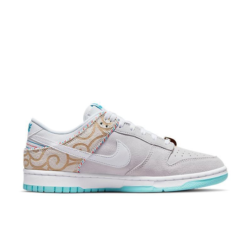 Nike Dunk Low – Trimline Grey Fade Suede Pack
