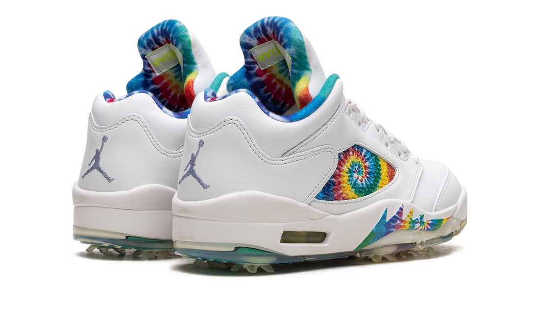 Air Jordan 5 Low Golf "Peace, Love, and Golf" CW4205 100
